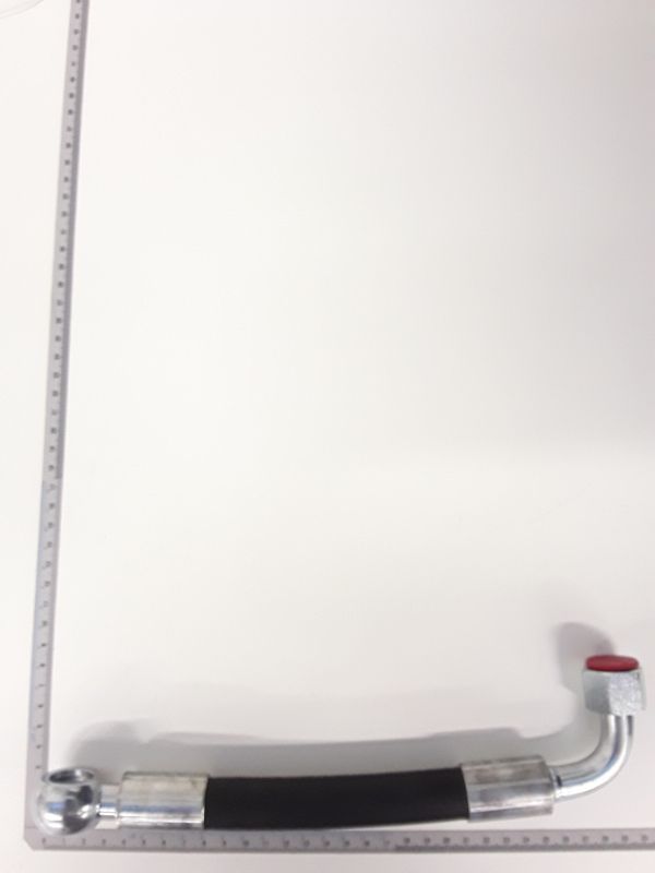 Hydraulikschlauch mit M18x1,5-Endfitting und 20 mm Außendurchmesser, Teil der Scheppach-Produktreihe