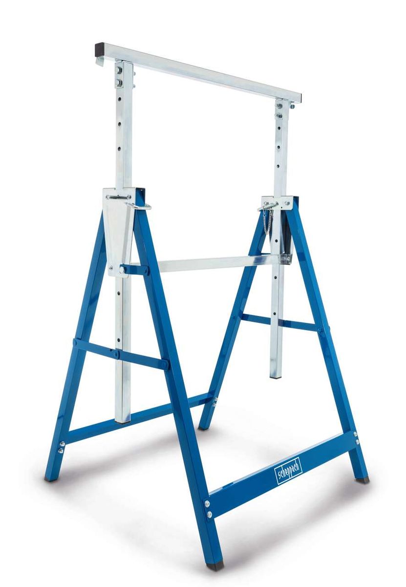 Teleskop-Arbeitsbock mit höhenverstellbarer Arbeitsplatte für präzise Arbeiten