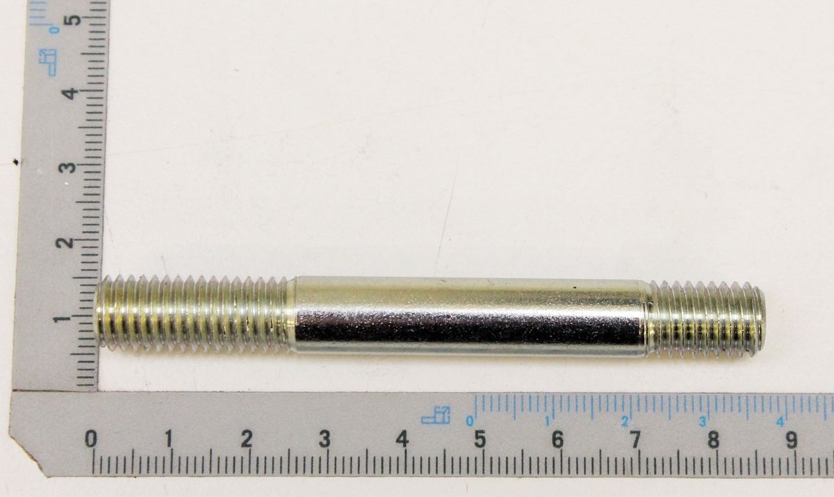 Gewindebolzen mit M10-Maßstab, Teil einer Scheppach-Gewindebolzen-Serie