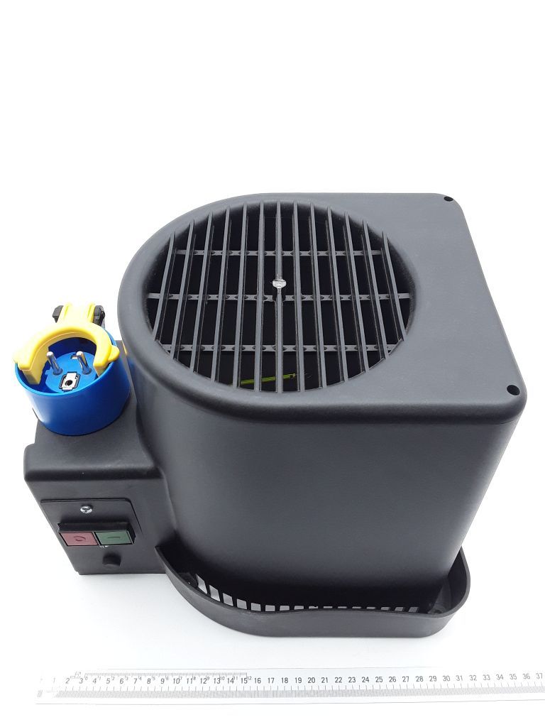 Scheppach Motorhaube mit Ventilator und Steckverbindung für technische Anwendung