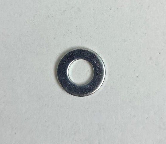 Scheibe aus Scheppach-Set mit Loch für Befestigung, Ø10/5x0.8