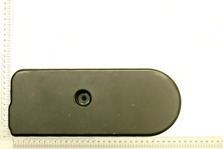 Scheppach-Riemenabdeckung (Belt cover) mit integriertem Loch für Befestigung