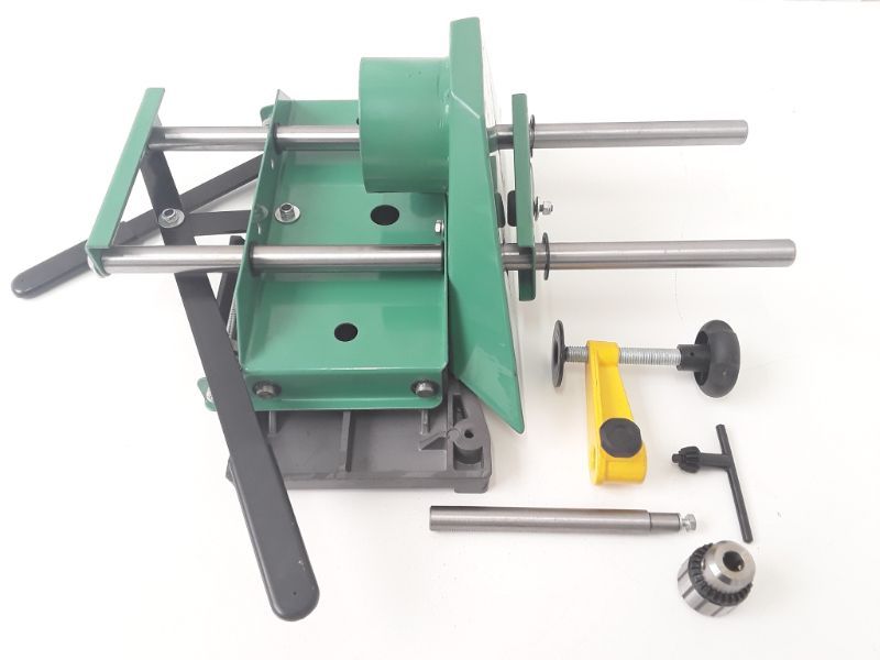 Scheppach-Mess- und Prüzanlage mit integriertem Messkopf und Werkzeugaufsatz