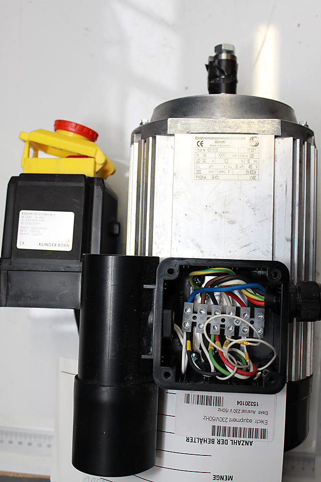 Verkabelung, Maschine, Motor