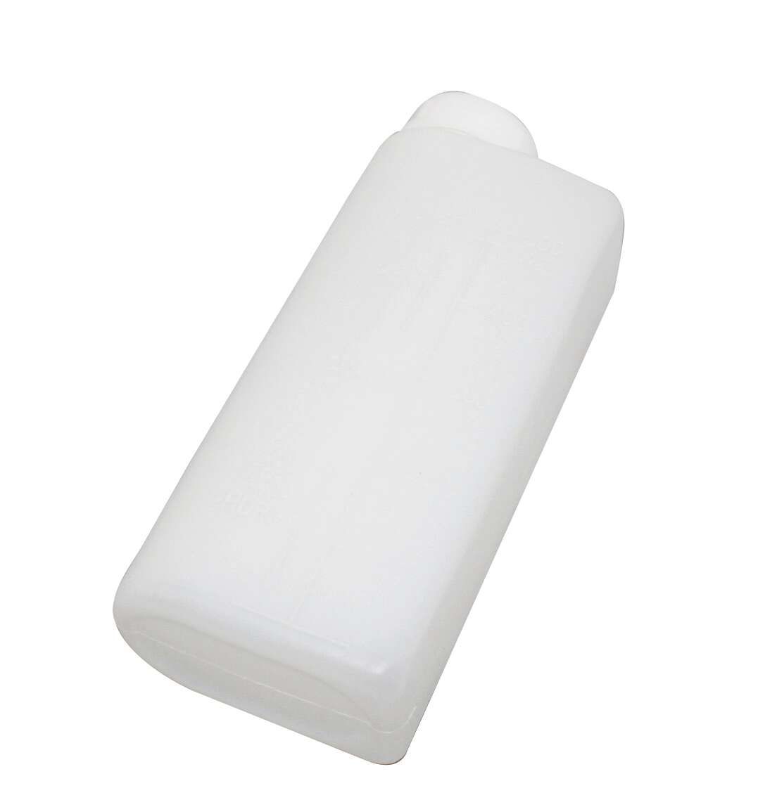 Benzinmischbehälter für Kombigeräte 500ml, Ansicht von der Seite.