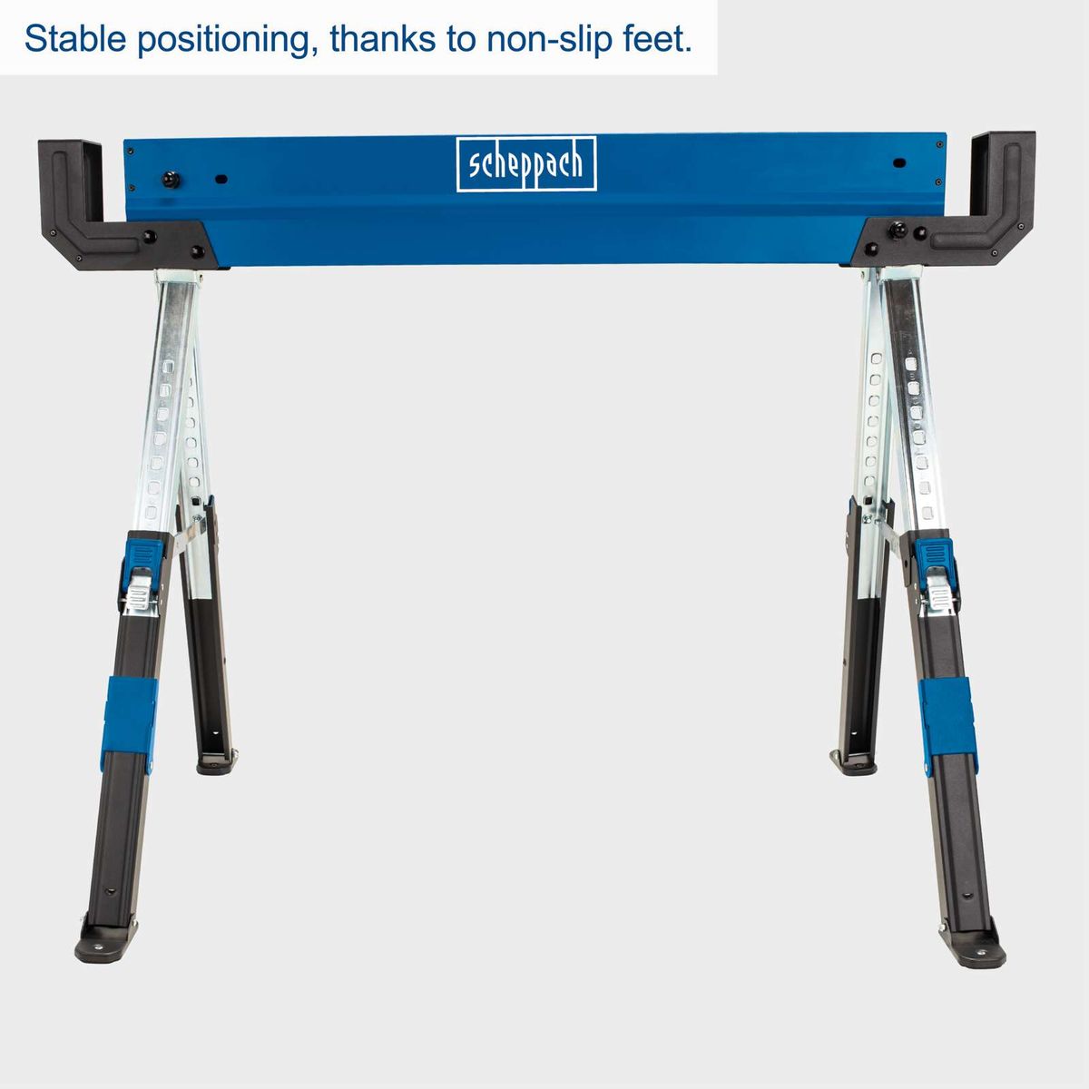 Stable workbench base with non-slip feet for secure stability and precise operation