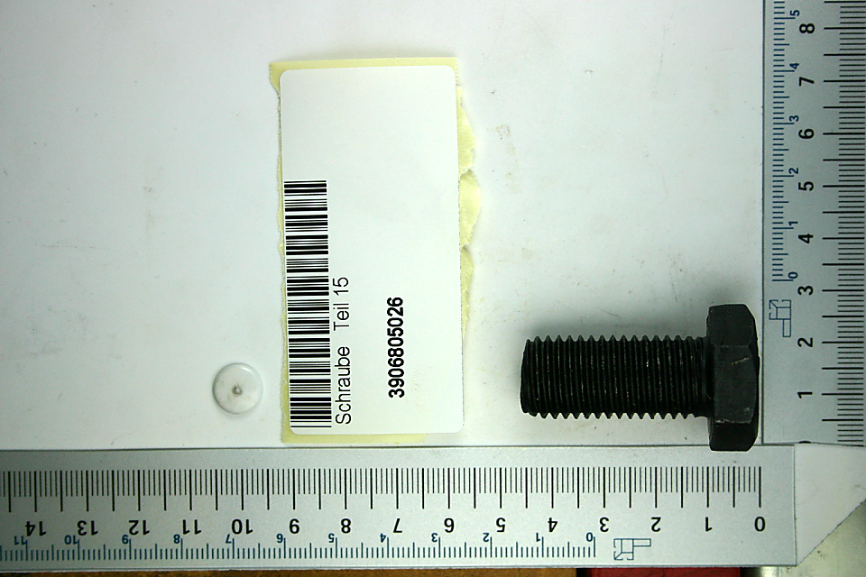 Scheppach-Schraube mit Teilnummer 15 (Bohrschraube oder Werkzeugteil) – M16x35