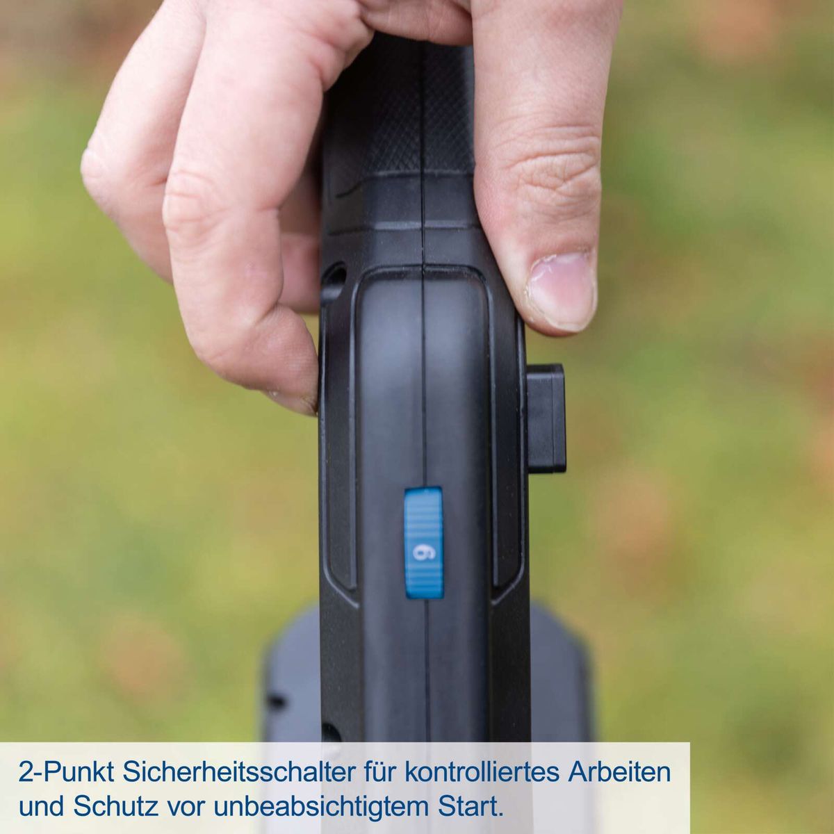 2-Punkt-Sicherheitsschalter für kontrolliertes Arbeiten und Schutz gegen unbeabsichtigtes Starten
