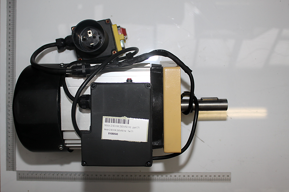 Scheppach-Motor mit integriertem Steuergerät und Anschlusskabel, Modell 2.9 kW, 230V/50 Hz