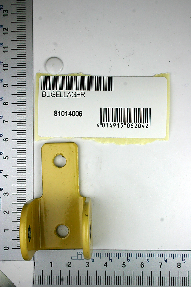 Bügellager 3x1012x58/STR. von Scheppach, Artikelnummer 81014006, Ansicht von vorne.