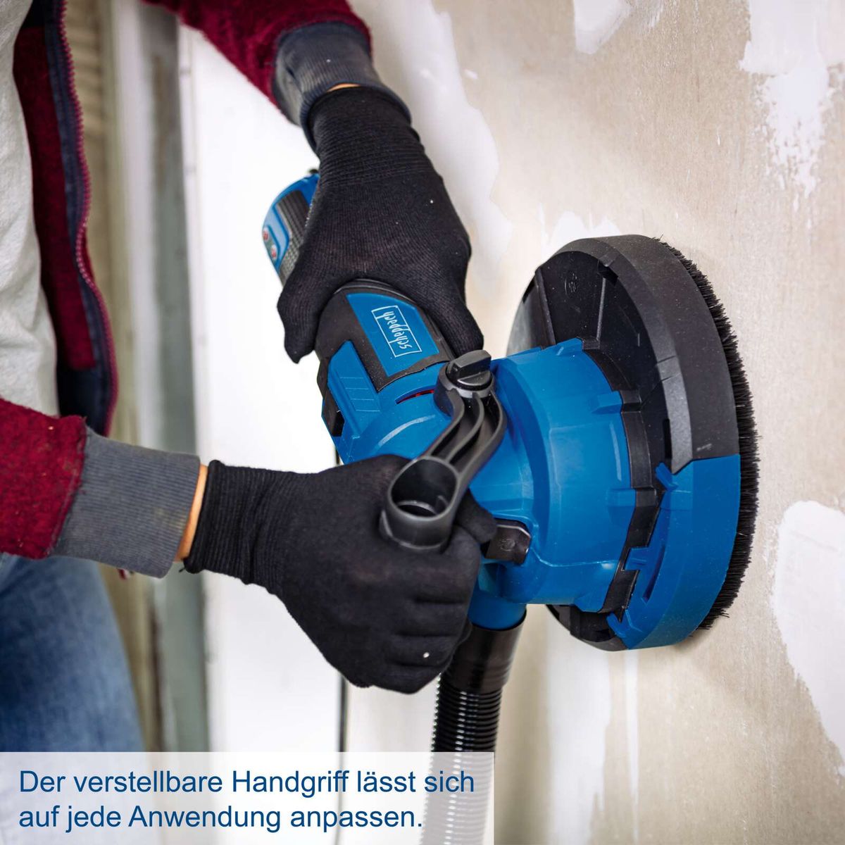 Verstellbarer Handgriff für präzise Anpassung an verschiedene Anwendungen