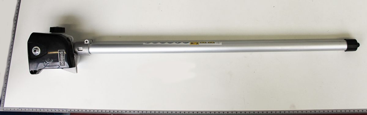 Scheppach-Kettensägenaufsatz mit Stange, Detailansicht