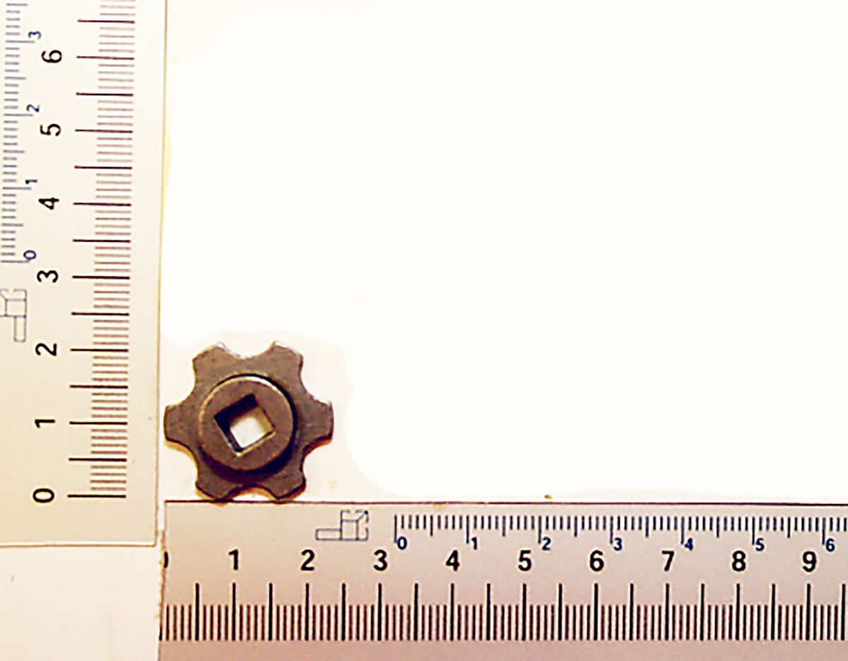 Scheppach-Kettenrad mit 6 Zähnen, Teil der Kettenradserie