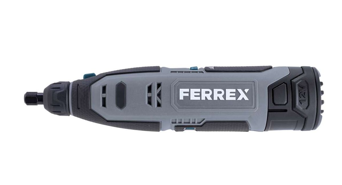 Akku-Multifunktionswerkzeug F-CRT12 Ferrex Deutschland, Ansicht von der Seite.