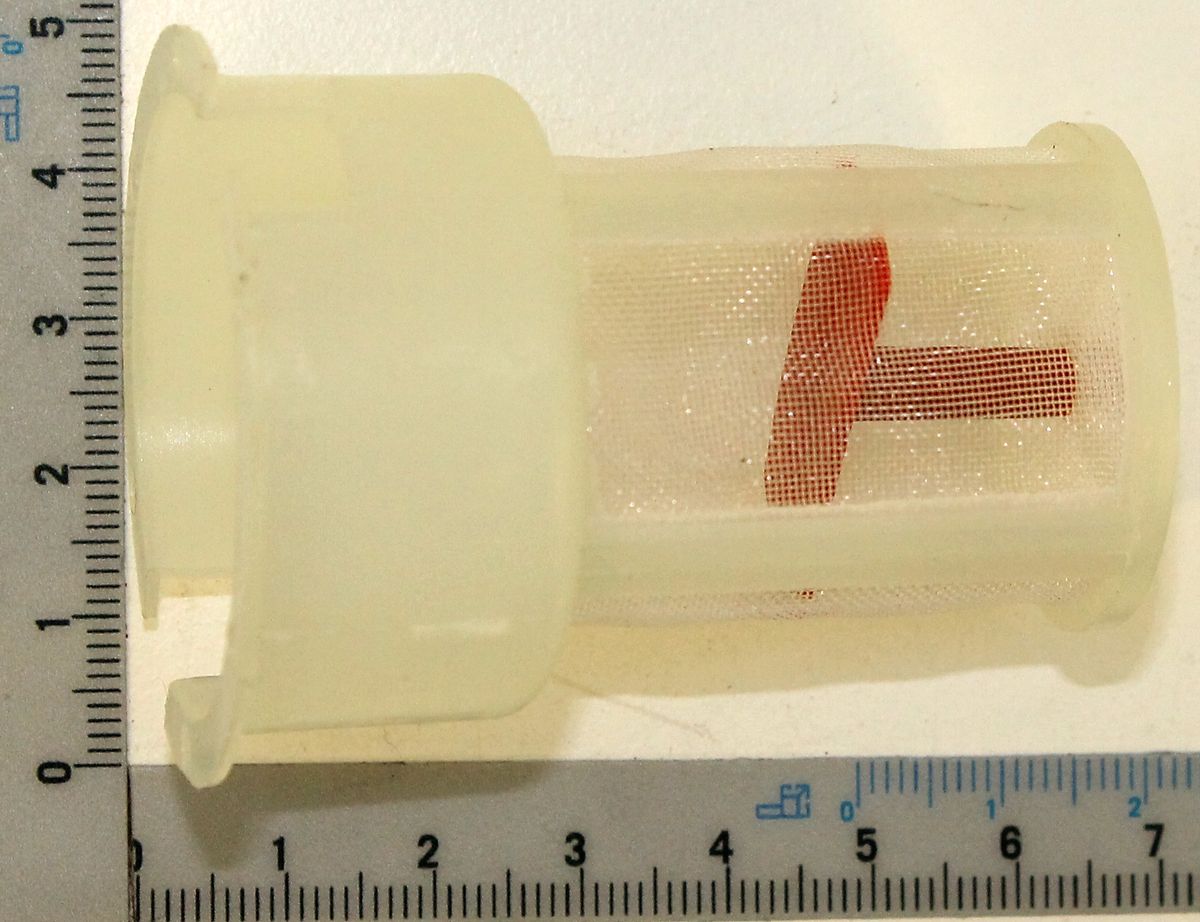 Scheppach-Bezugsstück für Filter mit integriertem Messstreifen
