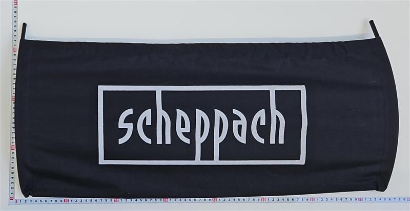 Staubfangmatte von Scheppach, gezeigt von der Seite.