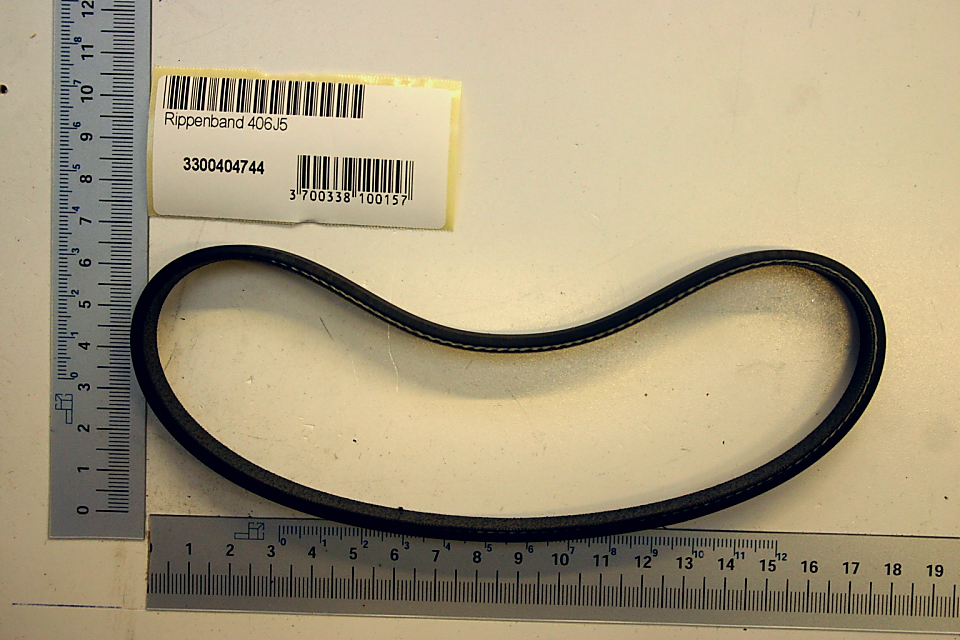 Scheppach Rippenband (Teilnummer 3300404744) – flexibles Verbindungselement