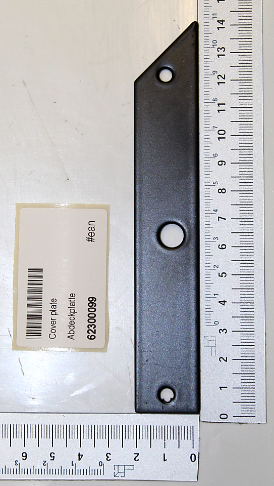 Abdeckplatte von Scheppach, intern_62300099, gezeigt von der Seite.