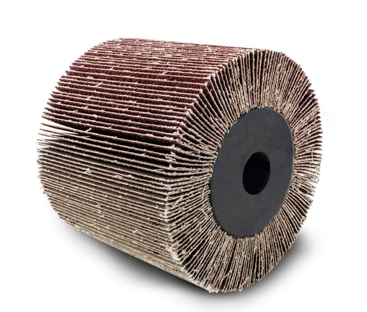 Scheppach Schleiflamellenbürste für MRS1300 Satiniermaschine, von vorne gezeigt.