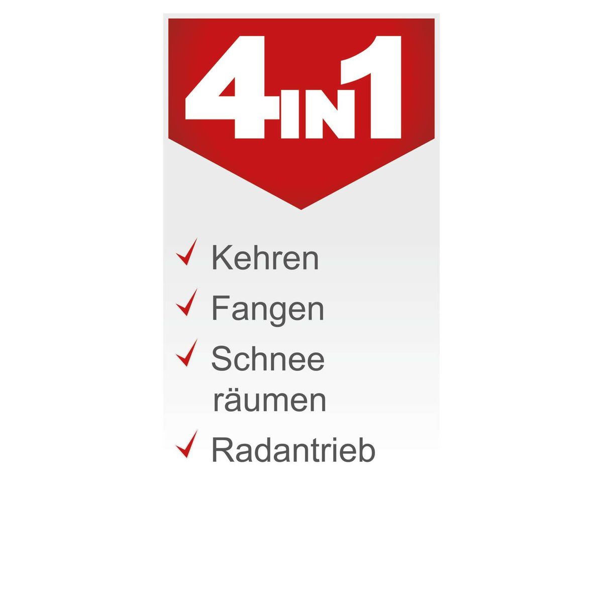 Wichtige Funktionen der Benzin-Kehrmaschine: Kehren, Fangen, Schneeräumen und Radantrieb