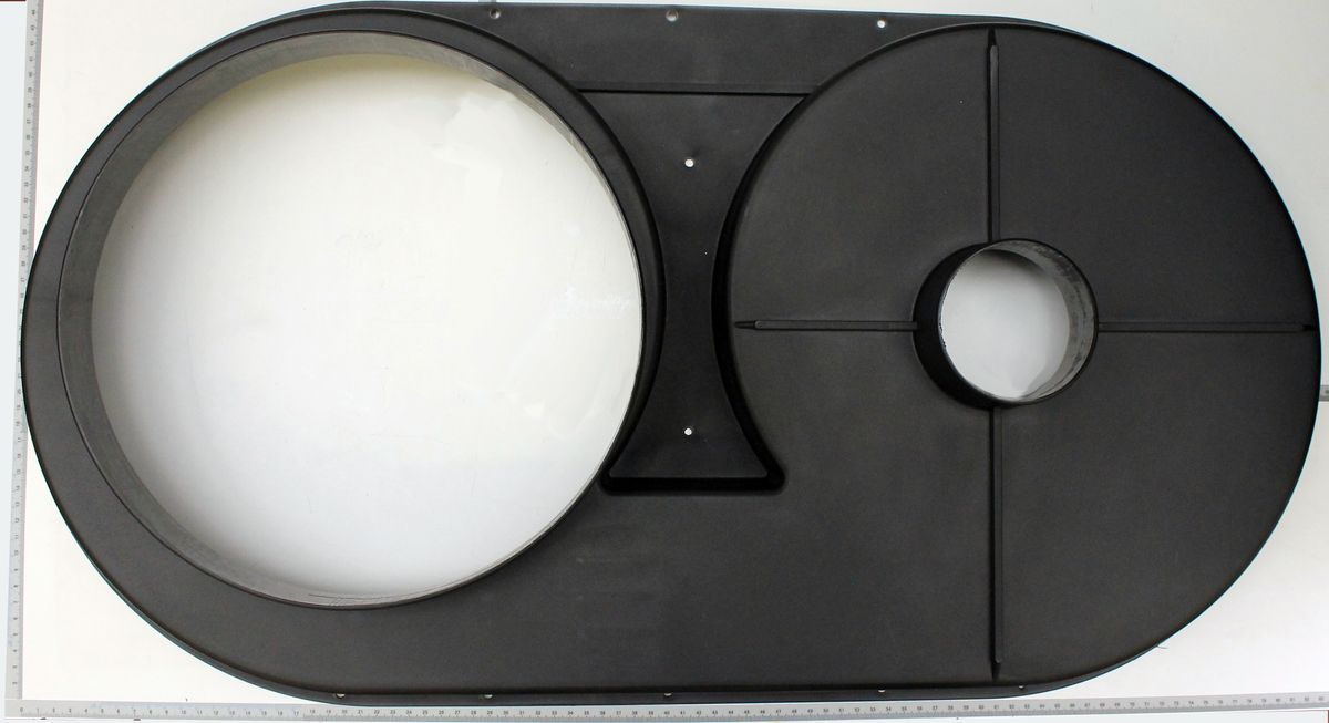 Unterschale Ø318 von Scheppach, Ansicht von oben.