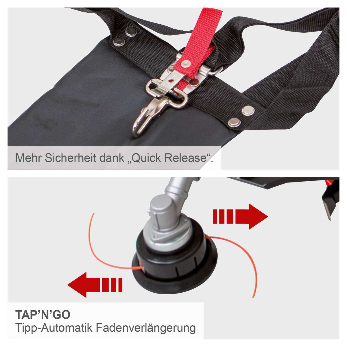 Schnellabschlussmechanismus mit Quick-Release für sicheres Befestigen