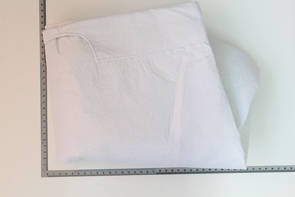 Filterbeutel (Ø310) für Scheppach-Produkte, weißes Material