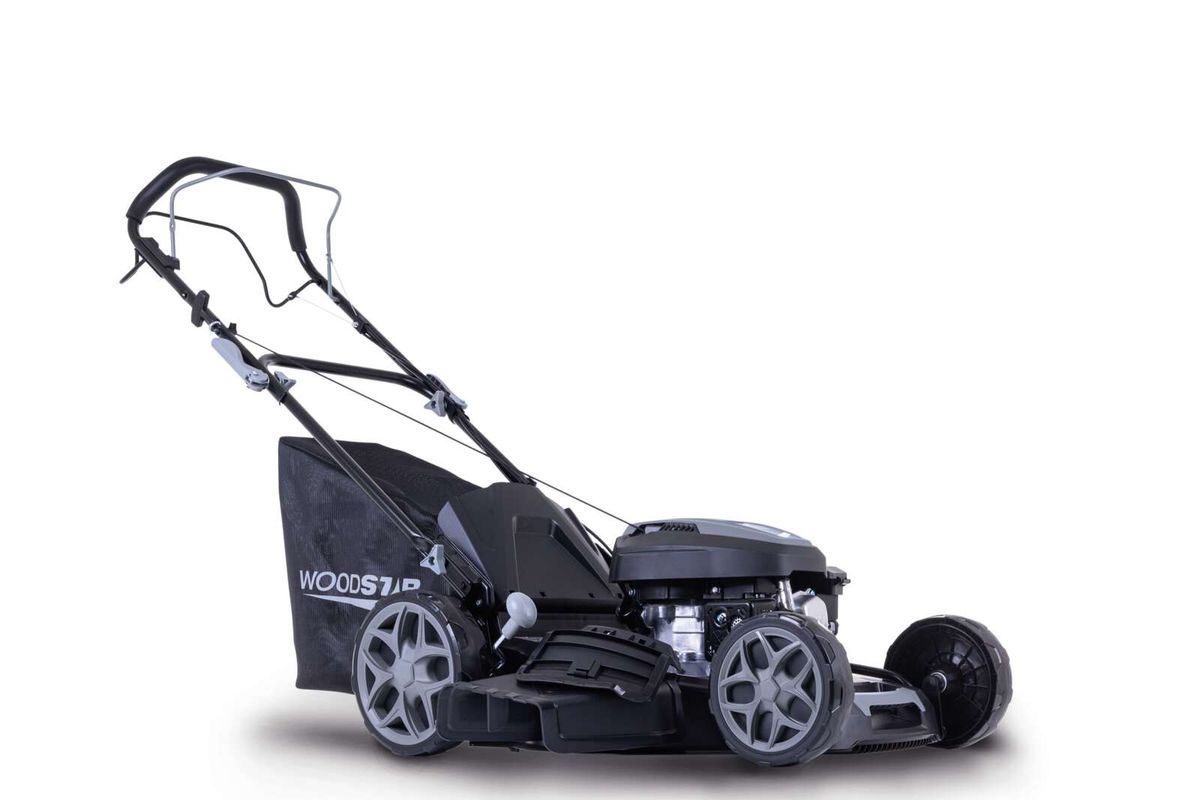 Scheppach Benzin-Rasenmäher BLM510-173S Woodster, Seitenansicht