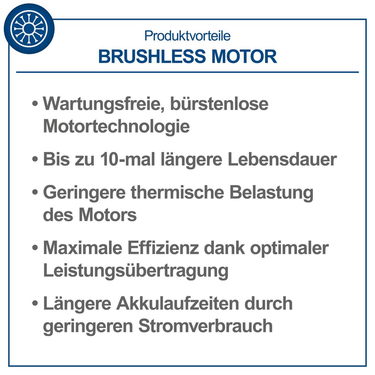 Brushless-Motor-Vorteile für Akku-Erdbohrer: Langlebigkeit, geringere thermische Belastung, effiziente Leistungstransfer und längere Akkulaufzeit durch geringeren Stromverbrauch