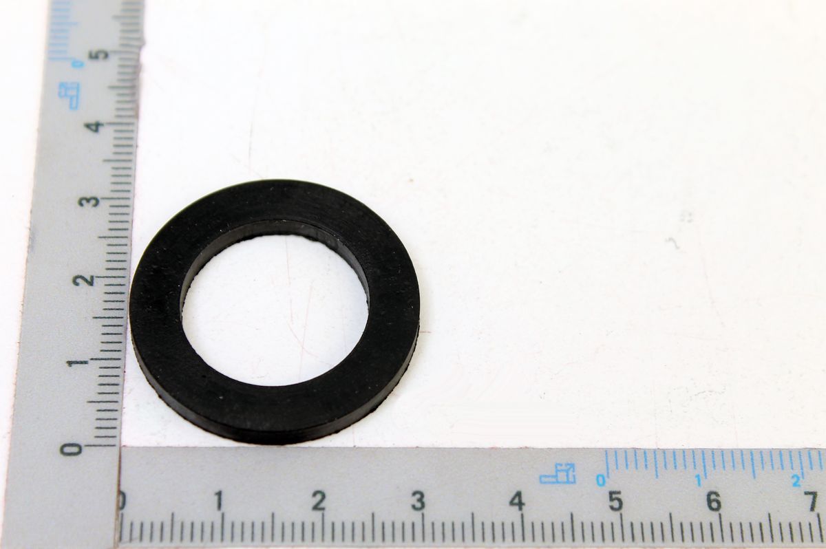 Dichtungsring mit Innen- und Außenmaß, Maßstab für Vergleiche
