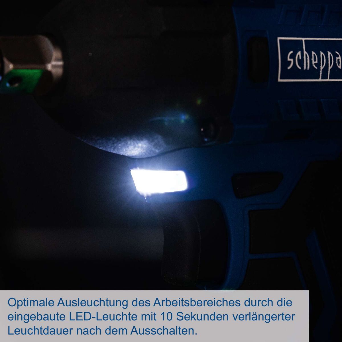 LED-Beleuchtung mit 10 Sekunden verlängertem Einschalten nach Ausschalten für Arbeitsbereichsbeleuchtung