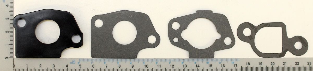 Gasketten-Set für Vergaser mit verschiedenen Ansatzformen für Dichtungen