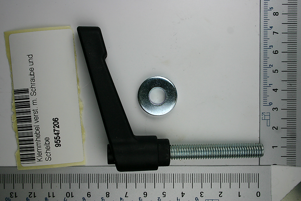 Klemmhebel mit integrierter Schraube und Scheibe (Scheppach, M8x50)