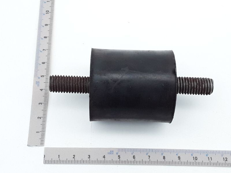 Gummipuffer Ø47/ M12x27 von Scheppach. Der Puffer wird von der Seite gezeigt.