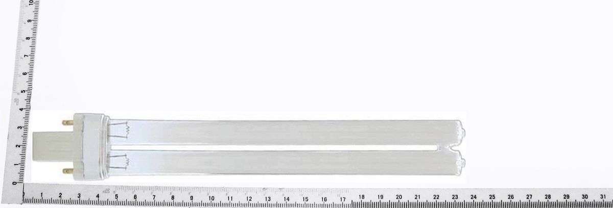 UV-Lampe mit G23-Sockel, ca. 235 mm Länge, Scheppach