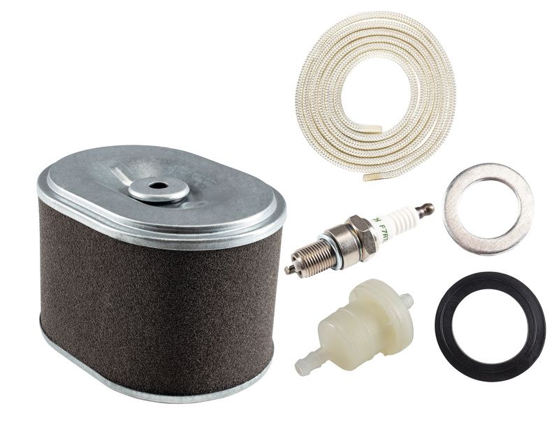 Wartungskit-Komponenten für Rüttelplatte mit Motorteil und Filter