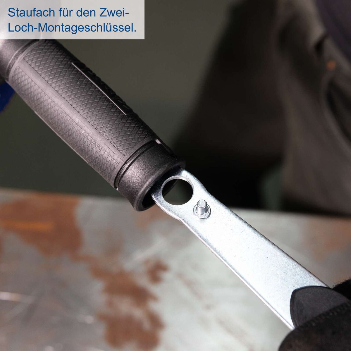 Montagefutter für Zweiloch-Montageschlüssel, Teil des Scheppach-Atelier-Set C-ATB15/1-X