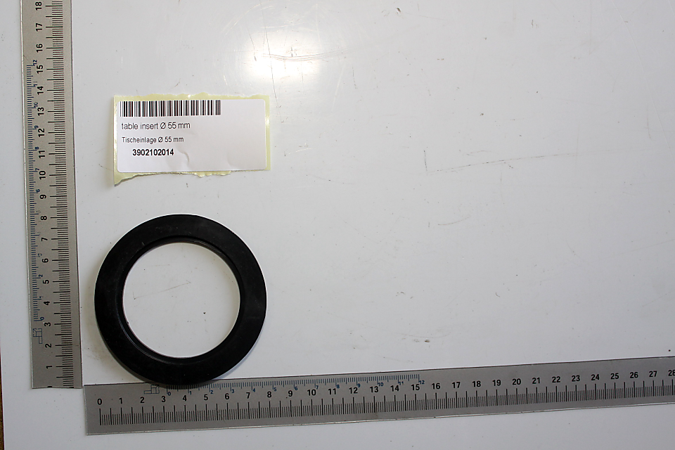 Scheppach-Tischinsert mit Ring, Ø 55 mm, Teil des Sets für Tischanpassung