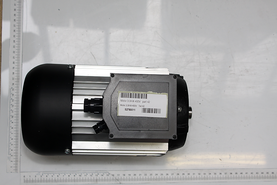 Scheppach-Drehstrommotor (3 kW, 400 V) mit integriertem Antriebselement