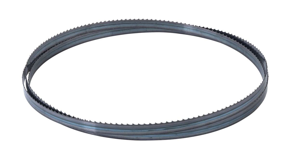 Scheppach-Steilschneidenbandschneider mit profilierten Schneidkanten