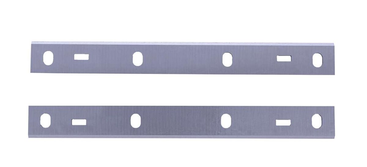 Scheppach-Hobelmaschine mit zwei Reihen Bohrungen und Schlitzöffnungen