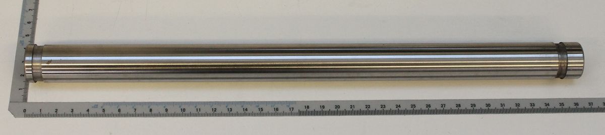 Führungsrohr-Steckteil für Scheppach-Produkte, präzise Metallrohr mit Maßband für Referenz