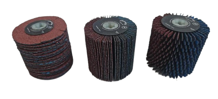 Scheppach-Bürstenrolle mit feinen Borsten für präzise Bearbeitung