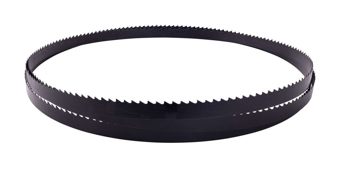 Sägeband 2895x15x0.5x4TPI BASA4, von vorne gezeigt.