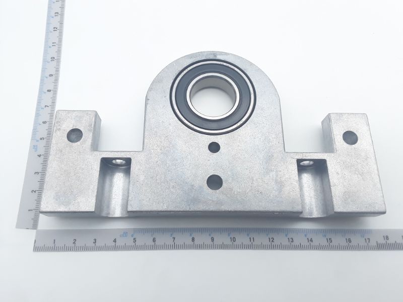 Lagerschild Antriebsseite von Scheppach, Ansicht von vorne.