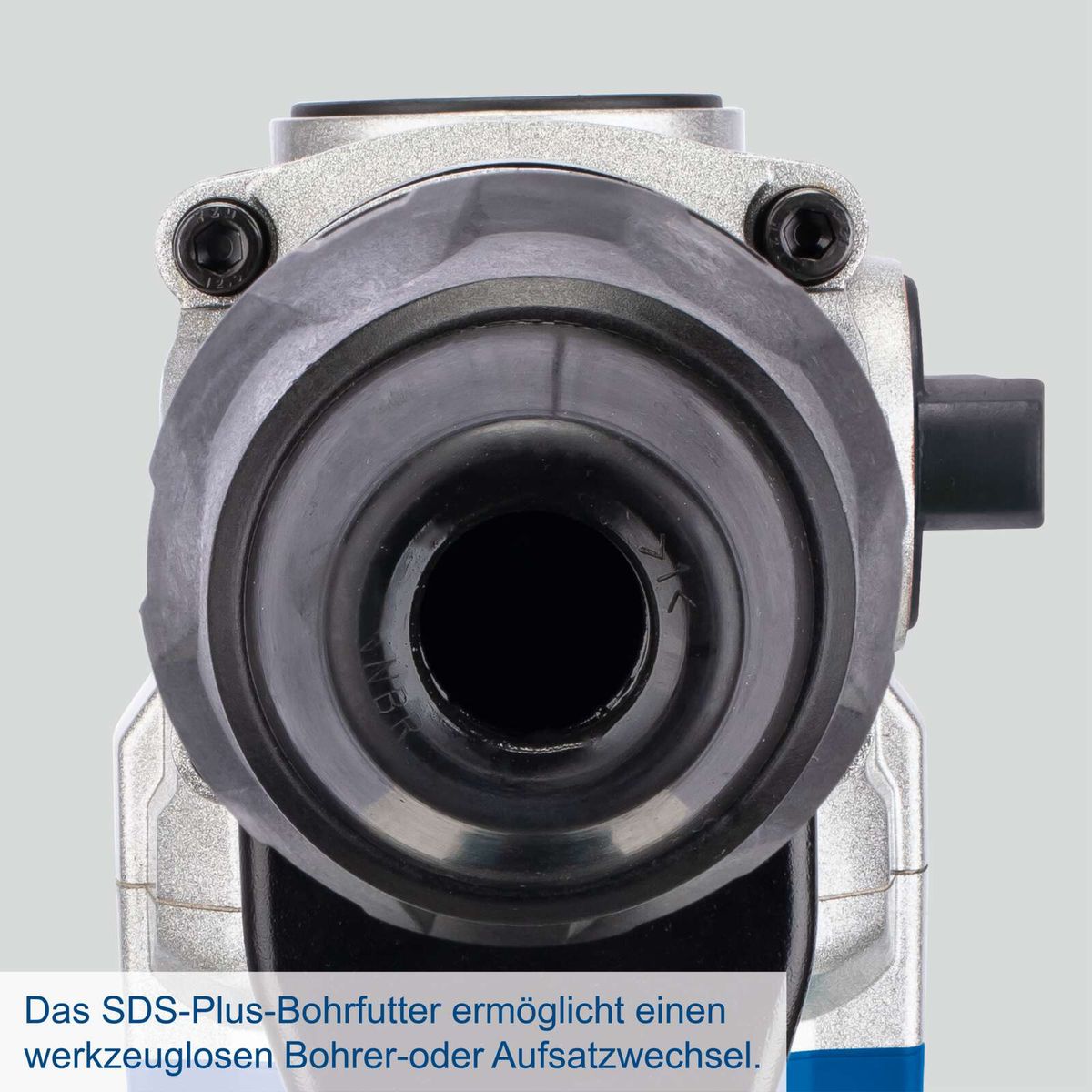 SDS-Plus-Bohrfutter für werkzeuglosen Bohrer- oder Aufsatzwechsel