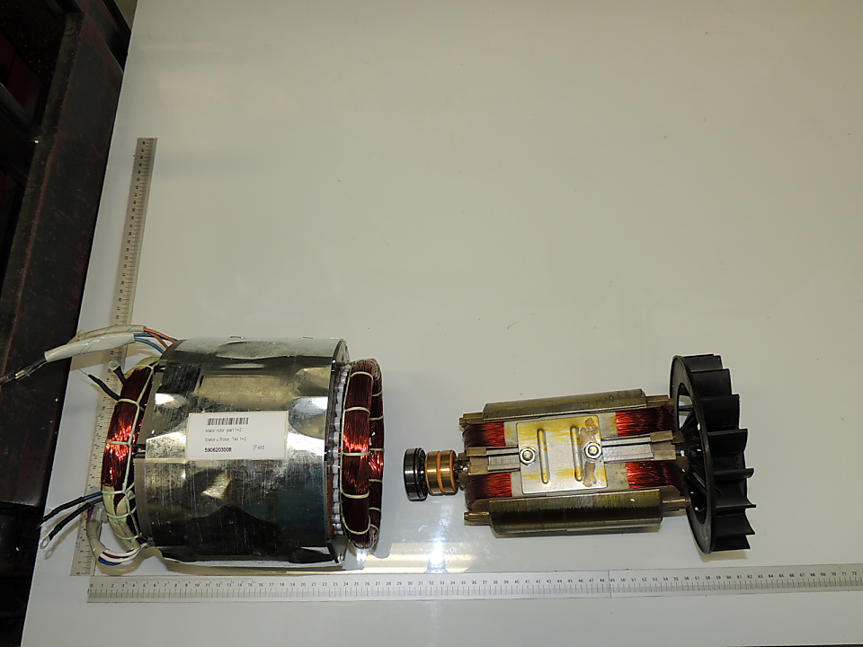 Scheppach Stator und Rotor (Teile 1 und 2) für Maschinenbau