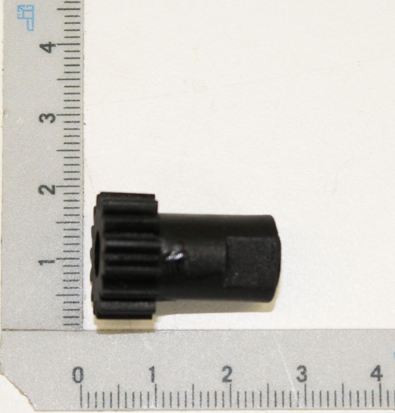 Scheppach-Zahnrad mit 15 mm Durchmesser und 6 Zähne, Detailansicht