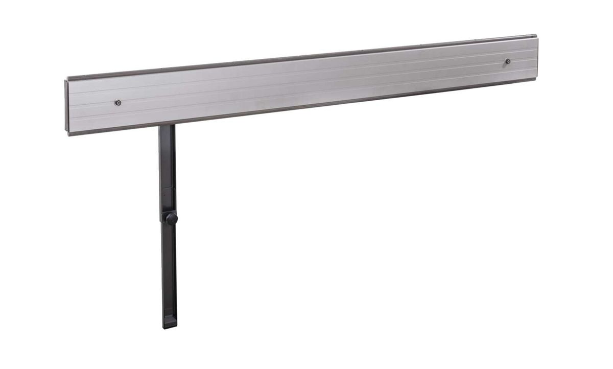 Führungsschiene 2000mm von Scheppach, gezeigt von der Seite.