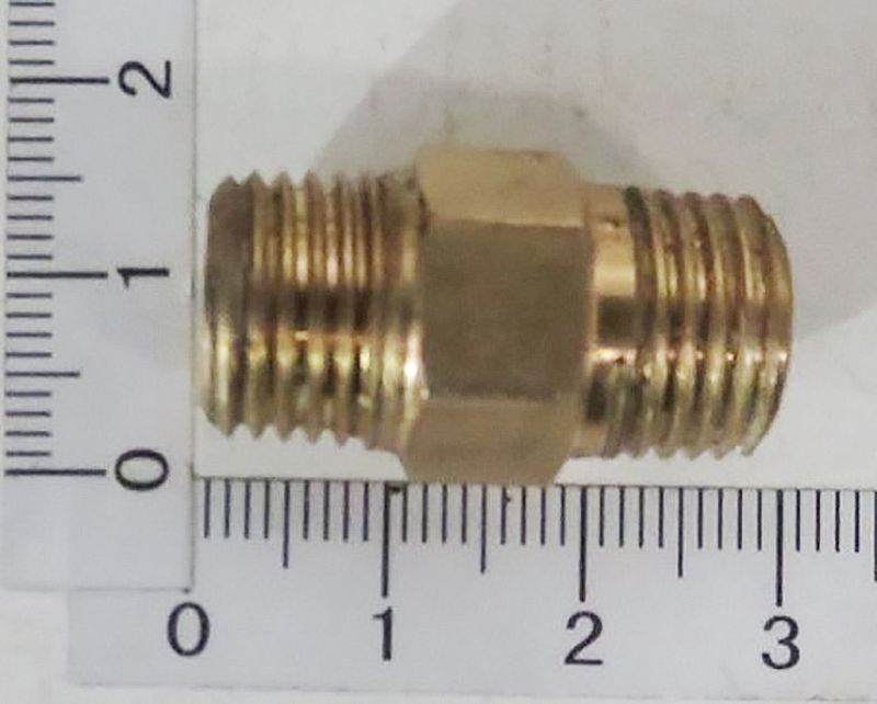 Verbindungsstück von Scheppach, Ansicht von der Seite.